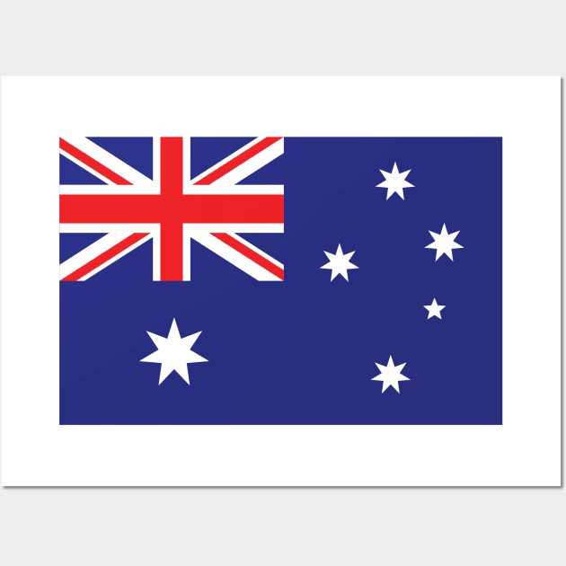 Australia flag Wall Art by maro_00